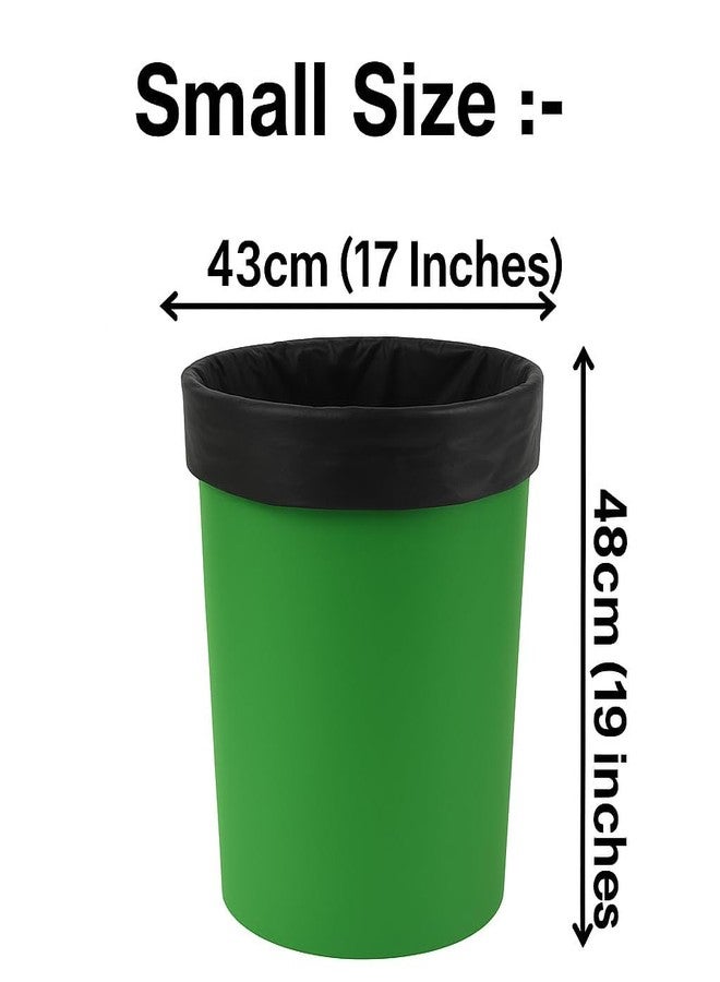 Zipouch Compostable Garbage Dustbin CoverSmall Size (17x19), 45 Bags (3 Boxes) | Dustbin Liners| Trash Bags| Kitchen Bags|Black - Color, 45 Pieces - Image 3